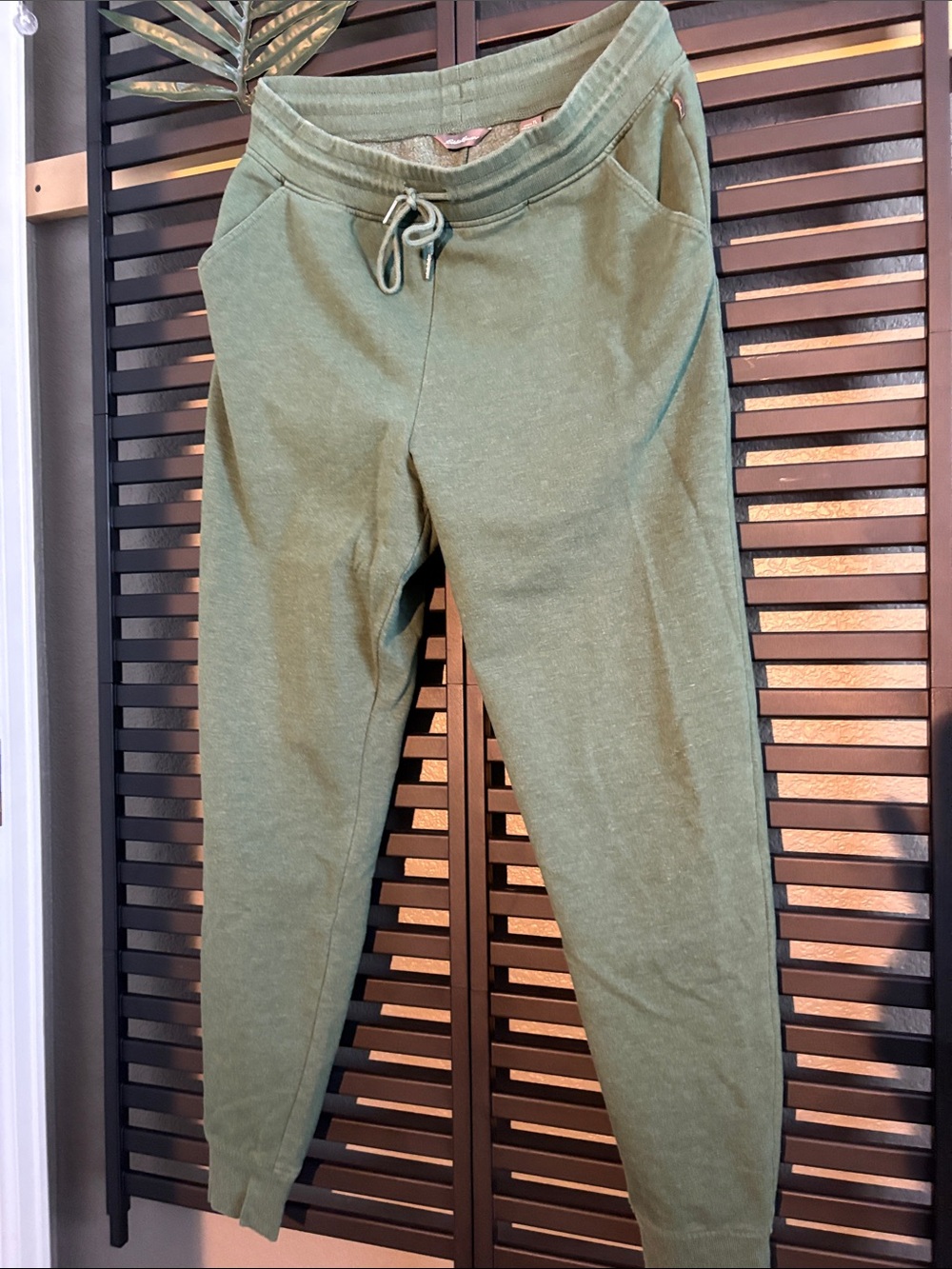 Eddie Bauer Tall Women’s Green Jogger Pants - Comfortable Everyday Wear